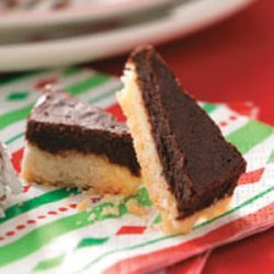 Peppermint Truffle Bars