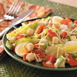 Pepperoni Caesar Salad