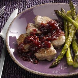 Pork Medallions with Cranberry Sauce