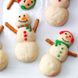 Snowman Christmas Cookies