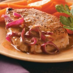 Onion-Dijon Pork Chops