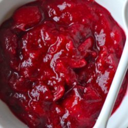 Spiced Cranberry Sauce