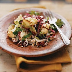 Roasted Cauliflower and Radicchio Salad