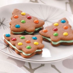 Gingerbread Sandwich Trees