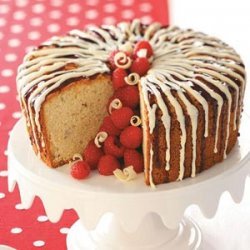 White Chocolate Raspberry Cake