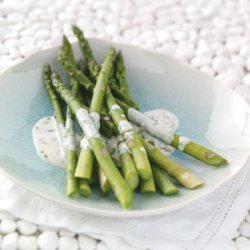 Asparagus with Tarragon Lemon Sauce