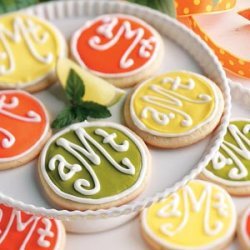 Monogrammed Cookies