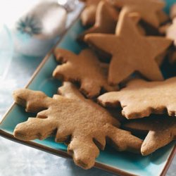 Crisp Gingerbread Cutouts