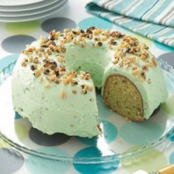 Pistachio Pudding Cake