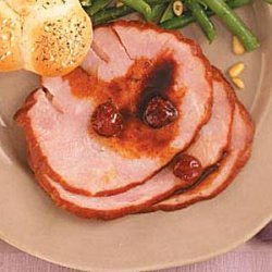 Ham with Spiced-Cherry Sauce