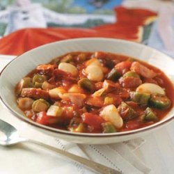 Okra and Butter Bean Stew