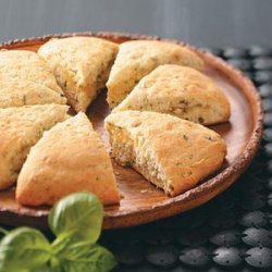 Basil Marmalade Scones