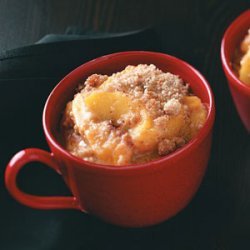 Peach Almond Crisp