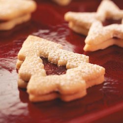 Raspberry Sandwich Cookies