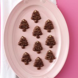 Chocolate Spritz Trees