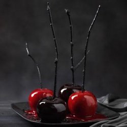 Black-Hearted Candy Apples