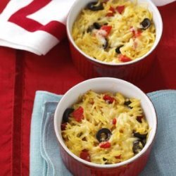 Baked Fontina Orzo