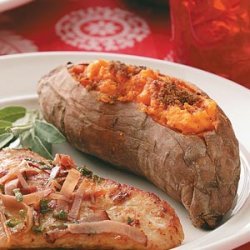 Twice-Baked Sweet Potatoes