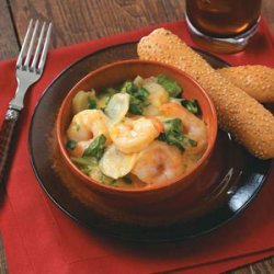 Scalloped Shrimp and Potatoes