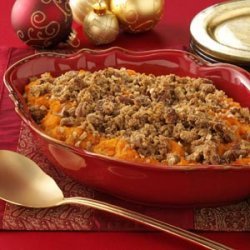 Eggnog Sweet Potato Casserole