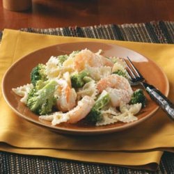 Caesar Shrimp and Pasta