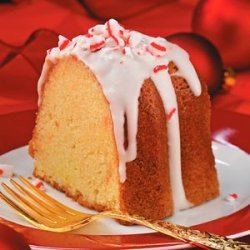 Peppermint Cream Pound Cake