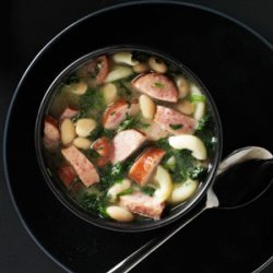 Kielbasa Spinach Soup