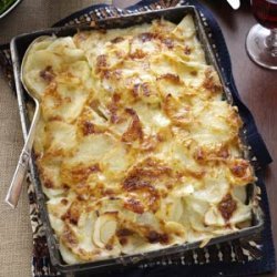 Parsnip Potato Gratin