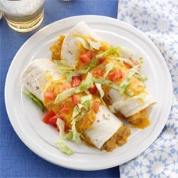 Queso Pork Enchiladas