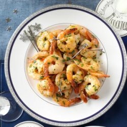 Garlicky Herbed Shrimp