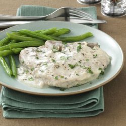 Creamy Onion Pork Chops