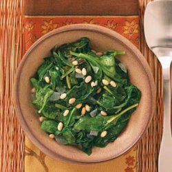 Easy Sauteed Spinach for Two
