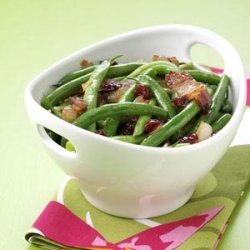 Maple-Glazed Green Beans