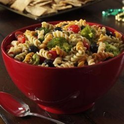 Colorful Spiral Pasta Salad