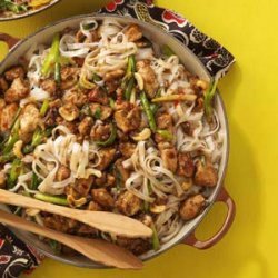 Cashew Chicken with Noodles