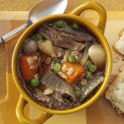 Vegetable Beef & Barley Soup