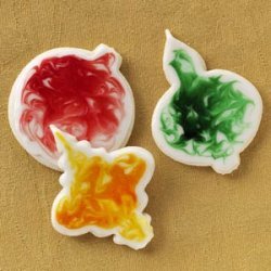 Glazed Ornament Cookies