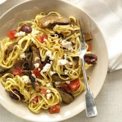 Hearty Portobello Linguine