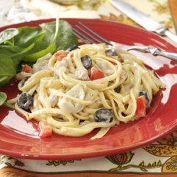 Mediterranean Tuna Linguine