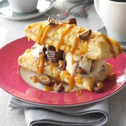 Peanut Butter Cup Napoleons