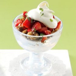 Strawberry Tarragon Crumble