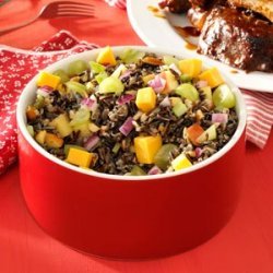 Almond & Apple Wild Rice Salad