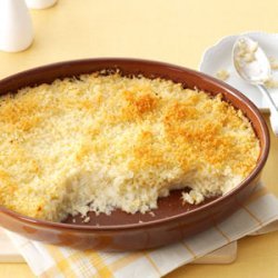 Mashed Cauliflower Au Gratin