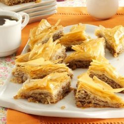 Baklava with Honey Syrup