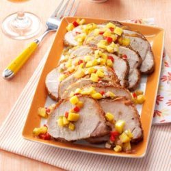 Mango Chutney Pork Roast