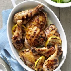 Dad's Lemony Grilled Chicken