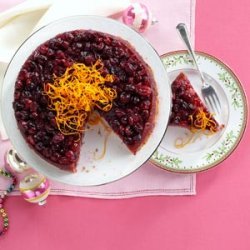 Baked Cranberry Pudding