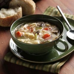 Chicken Soup with Spaetzle