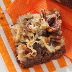 German Chocolate Brownies