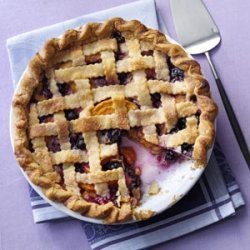 Peach Blueberry Pie